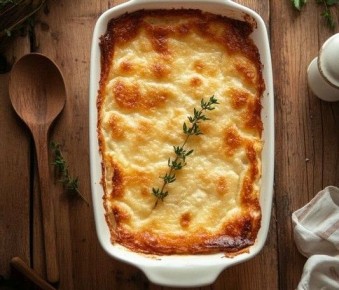 Простой и вкусный французский картофельный гратен для вечернего ужина