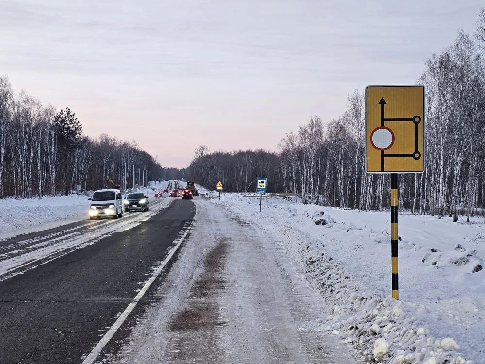 Вот так организован объезд на 6 км аэропортовской трассы Вот так организован объезд на 6 км аэропортовской трассы