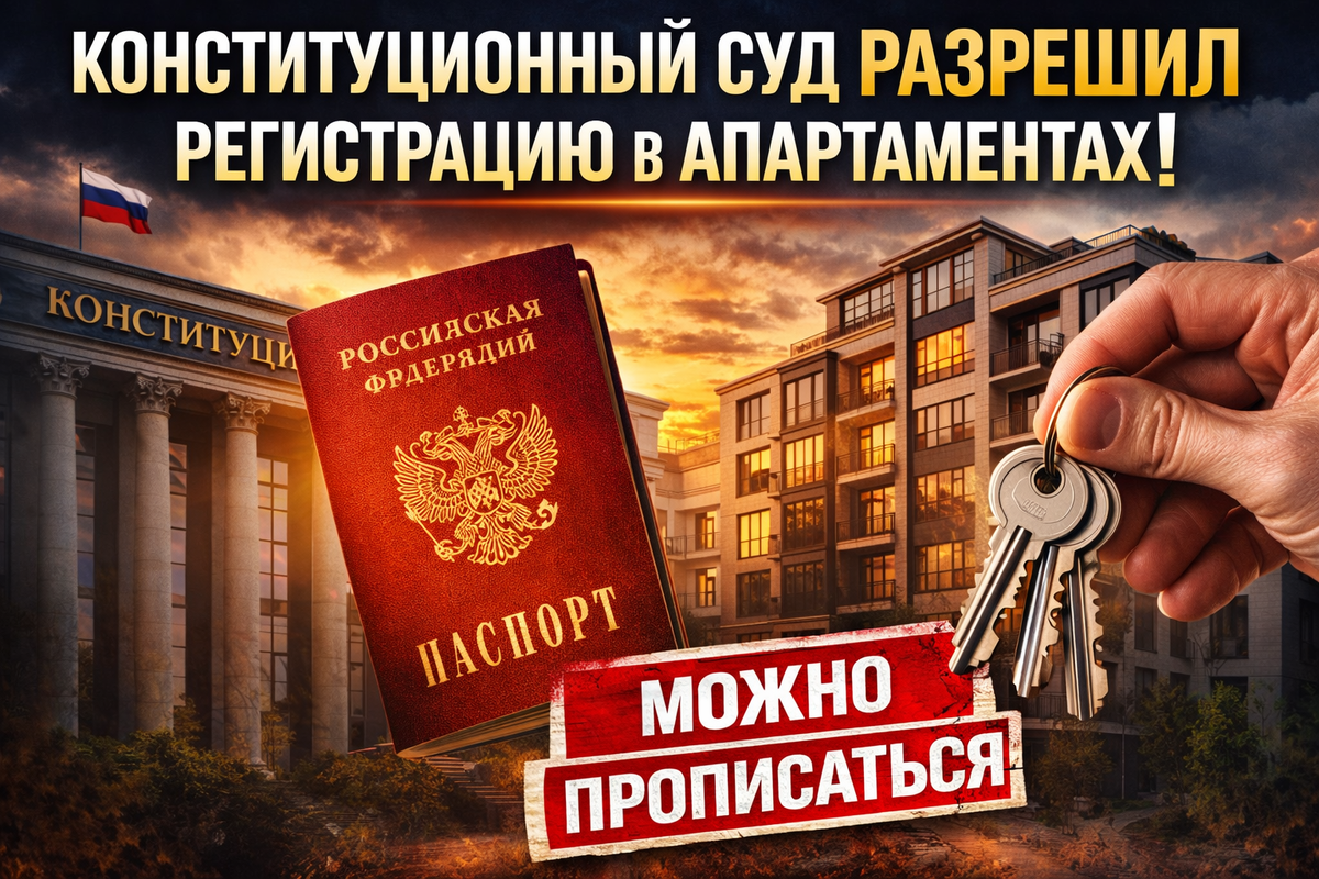 Конституционный суд меняет правила игры для владельцев апартаментов