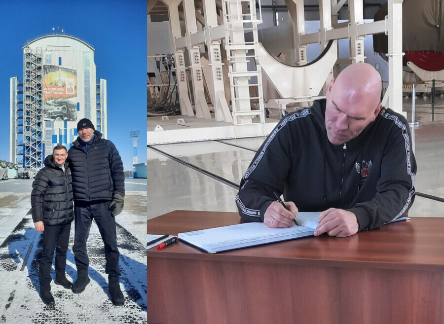 Известный российский спортивный и политический деятель Николай Валуев после участия в Международном фестивале зимних видов спорта «ЗимФестАмур» отправился на космодром Восточный