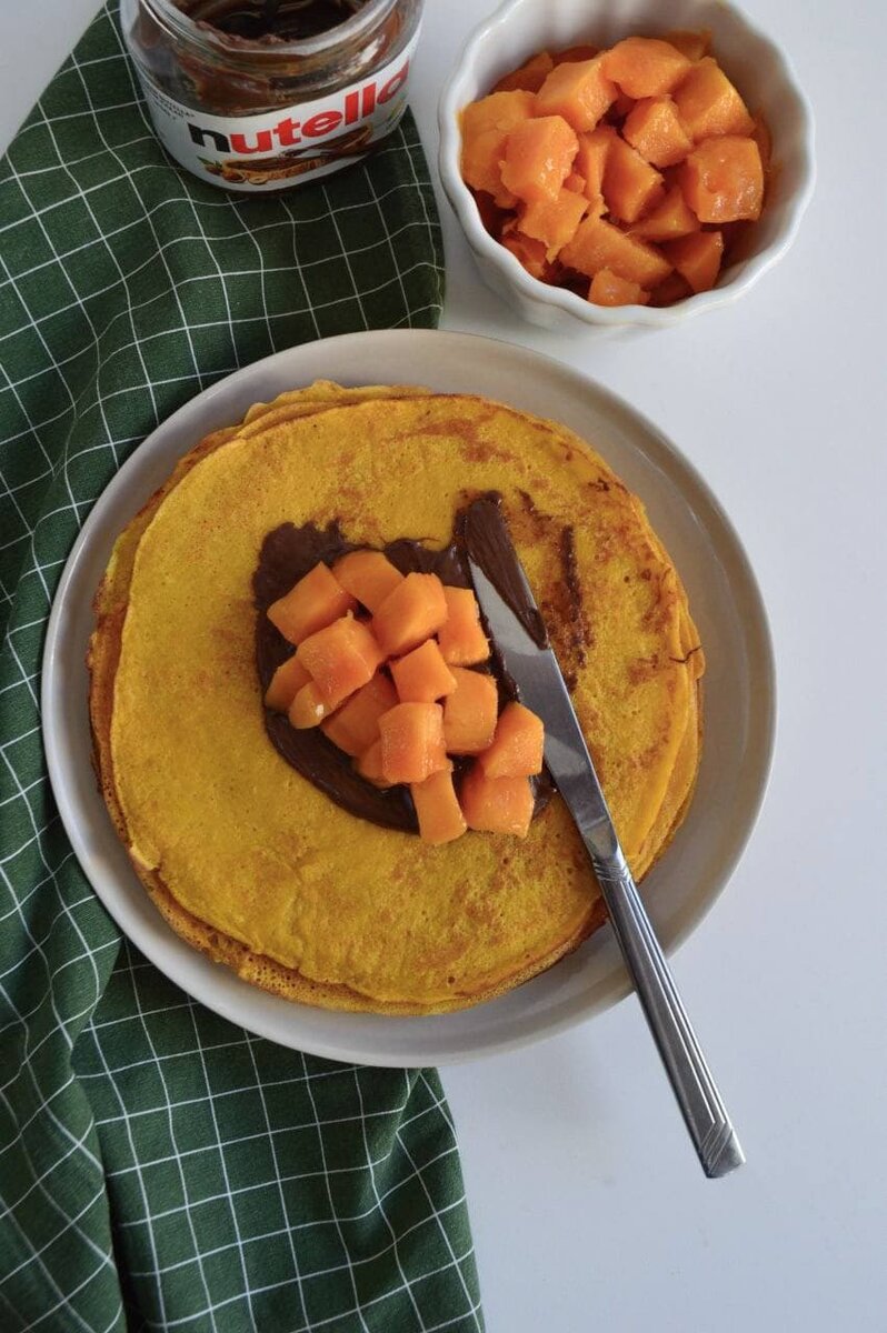 Тропические блинчики для настоящего отдыха