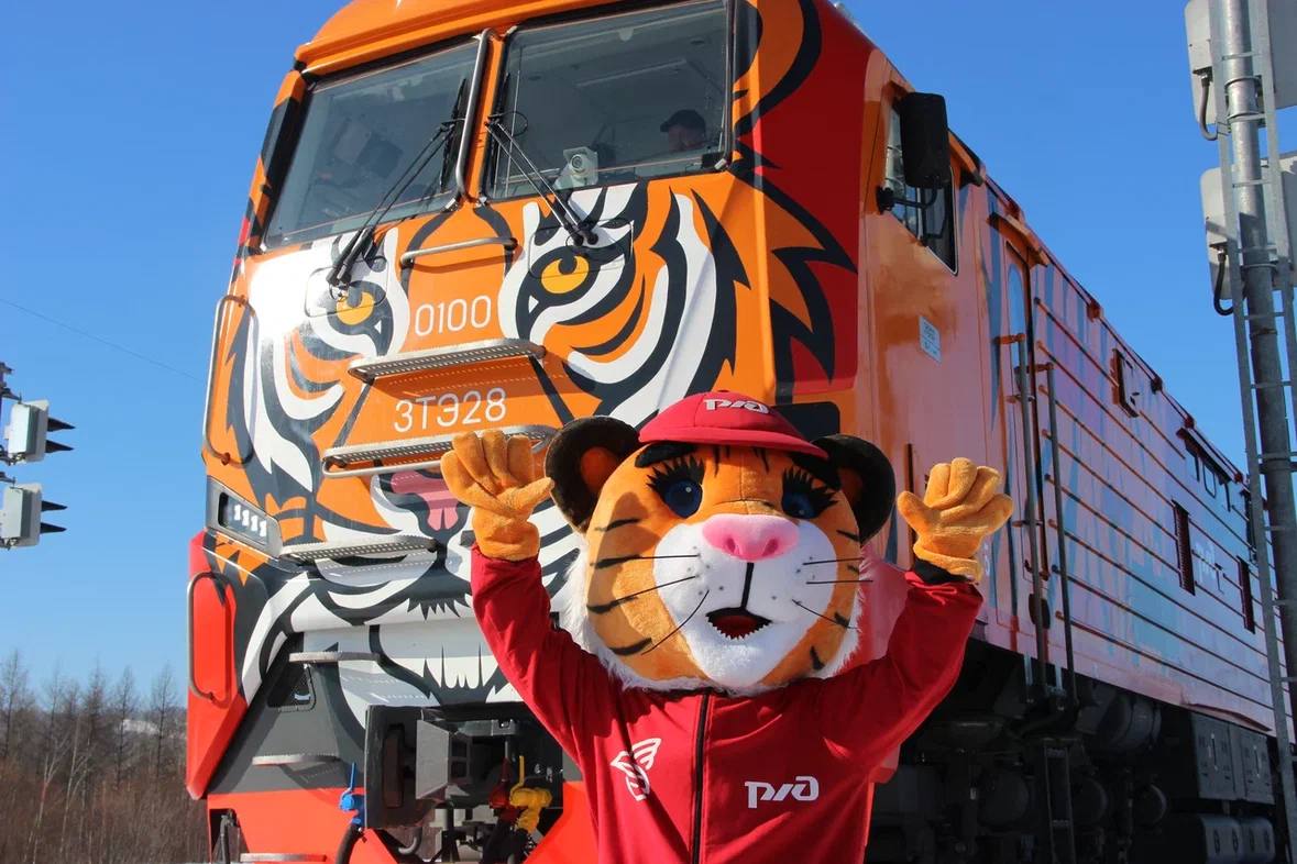 В Тынду сегодня приехало оранжевое тигриное настроение!