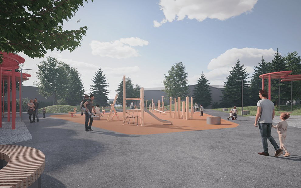 Жители Шимановска смогут прогуляться по благоустроенной в рамках нацпроекта улице Орджоникидзе Жители Шимановска смогут прогуляться по благоустроенной в рамках нацпроекта улице Орджоникидзе