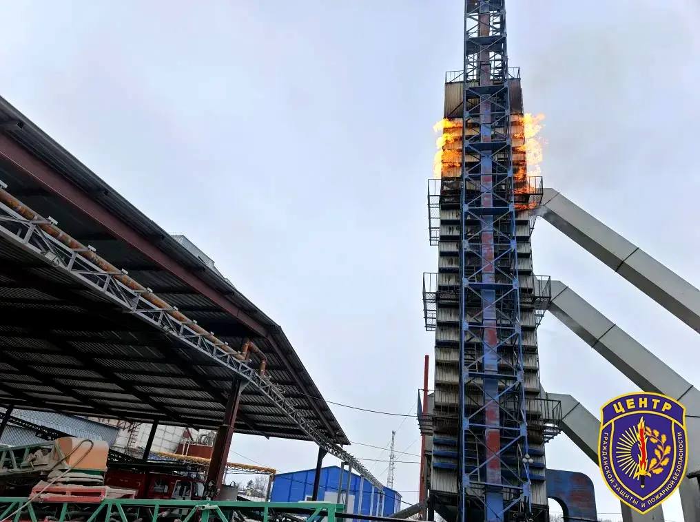 Пожар в зерносушильном комплексе случился сегодня в Тамбовке Пожар в зерносушильном комплексе случился сегодня в Тамбовке