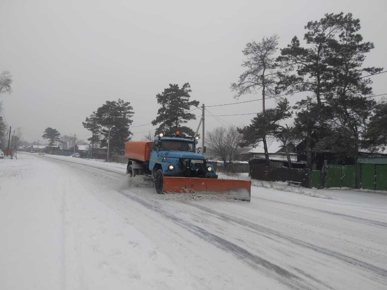 Доброе утро от наших дорожников