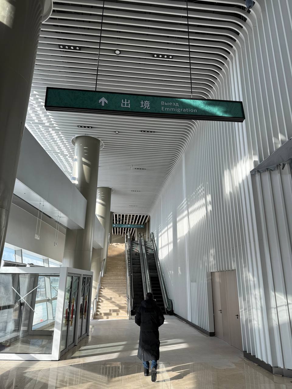 «Готовность 97%»: эксклюзивными кадрами терминала канатной дороги в Хэйхэ поделились сети «Готовность 97%»: эксклюзивными кадрами терминала канатной дороги в Хэйхэ поделились сети