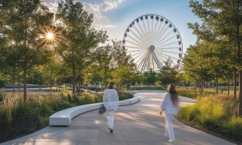 Стартовало изготовление 88-метрового колеса обозрения, которое установят в горпарке Благовещенска