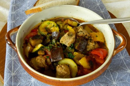 Лёгкий рататуй: быстро и вкусно, как всегда