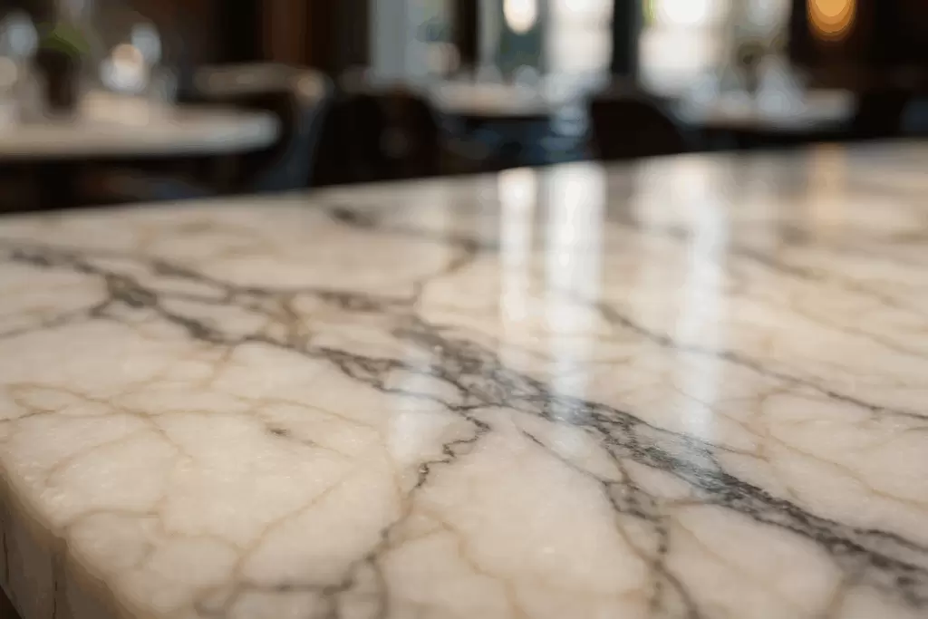 Как выбрать столешницу для ресторана, которая не боится пятен