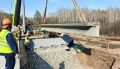От старого «дерева» к железобетону: на 157 км региональной автодороги Введеновка – Февральск заменят деревянный мост на железобетонный