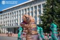 Монеты, динозавры и гигантские конфеты: чем удивят благовещенцев участники шествия в честь 170-летия города