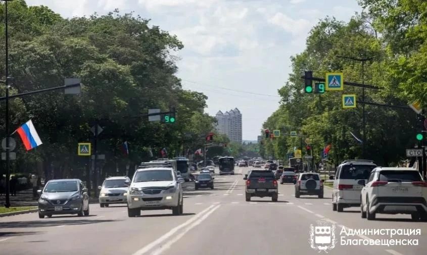 В Благовещенске в субботу на полдня перекроют участок улицы Ленина, автобусы изменят маршруты