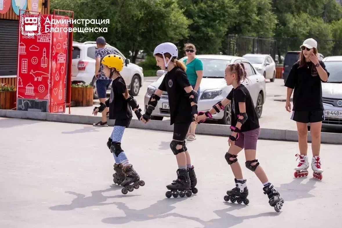 В столице Приамурья открылась новая спортивная зона «Речная» В столице Приамурья открылась новая спортивная зона «Речная»