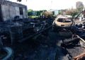 Пожар из-за замыкания при зарядке электромобиля уничтожил крышу жилого дома в Бурейском округе