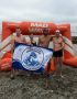 Благовещенские "моржи" впервые переплыли Анадырский лиман на Чукотке