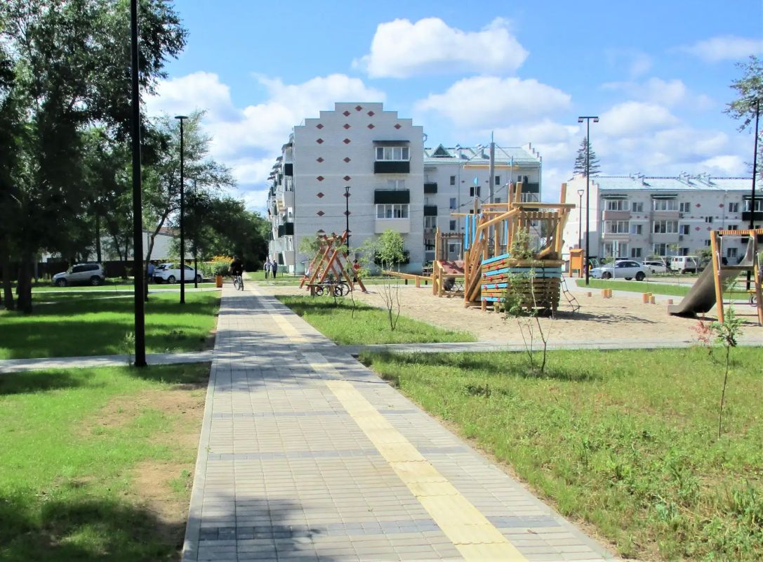 Более 8,5 тыс. пространств благоустроено по нацпроекту «Инфраструктура для жизни» с 2025 года Более 8,5 тыс. пространств благоустроено по нацпроекту «Инфраструктура для жизни» с 2025 года