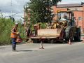 Вместе с губернатором Василием Александровичем Орловым проинспектировали несколько объектов дорожного ремонта