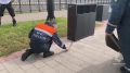 Спасатели областного управления МЧС поймали на набережной Амура змею