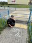Трафарет безопасности: как Госавтоинспекторы и школьники напомнили о Правилах дорожного движения