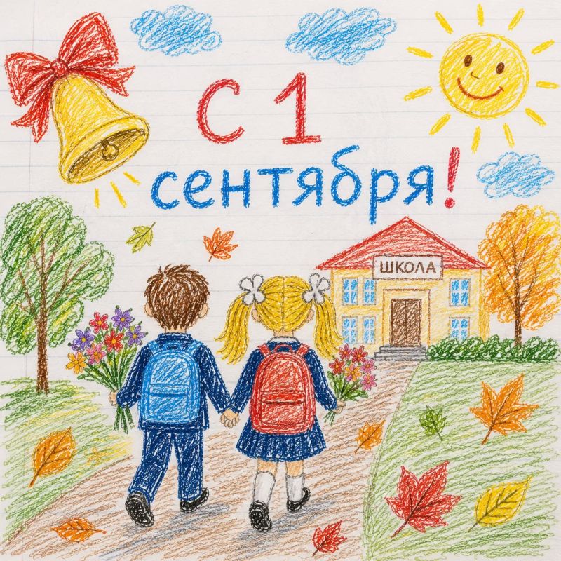 Сегодня особенный день — День знаний, который открывает новый учебный год, новые возможности, открытия и достижения