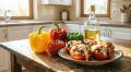 Перец без хлопот: печёный, в закуске с баклажанами и фаршированный перлотто и брынзой