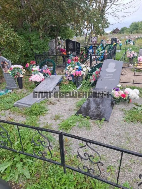 Неизвестные на мотоцикле разгромили надгробия в селе Волково (ФОТО) Неизвестные на мотоцикле разгромили надгробия в селе Волково (ФОТО)