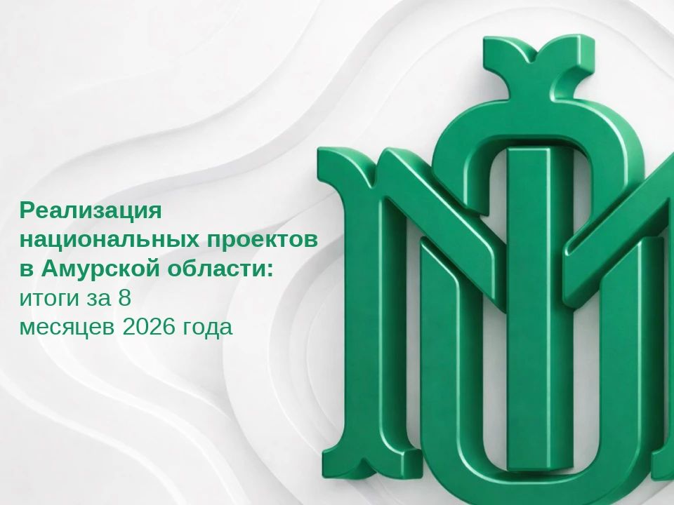 За восемь месяцев 2026 года на реализацию национальных проектов в Амурской области направлено 17,8 млрд рублей, что составляет 60,3% от предусмотренного годового объёма
