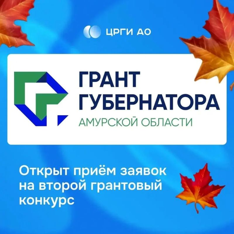 Стартовал приём заявок на гранты Губернатора Амурской области