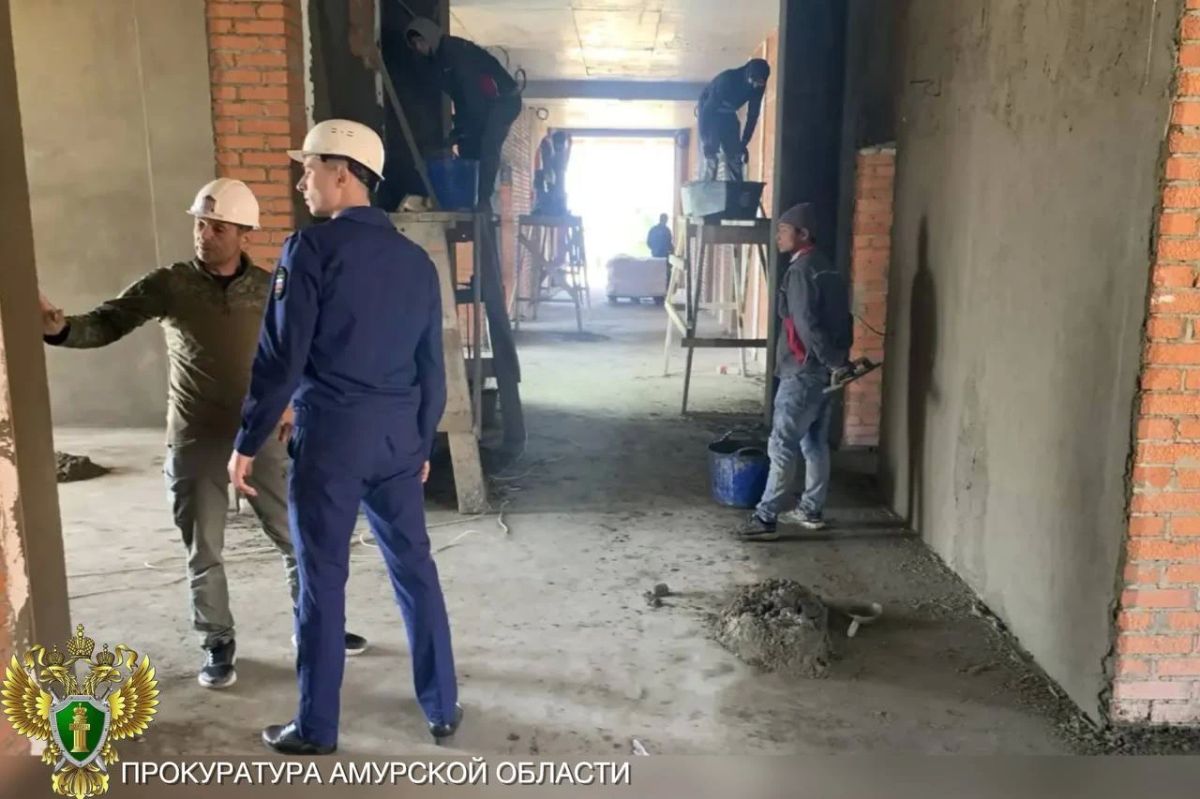 В Октябрьском муниципальном округе прокуратура контролирует ход строительства поликлиники, возводимой в рамках национального проекта В Октябрьском муниципальном округе прокуратура контролирует ход строительства поликлиники, возводимой в рамках национального проекта
