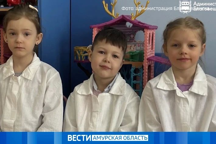 Благовещенские дошколята проверяют знания на олимпиаде