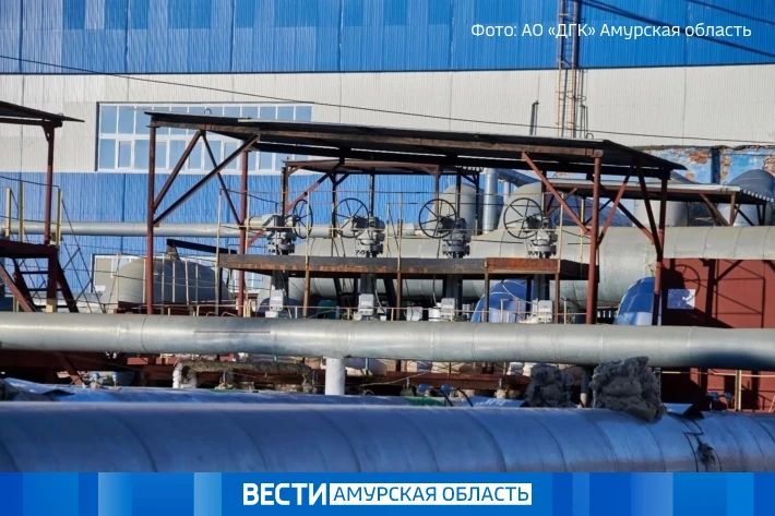 В Благовещенске завершают реконструкцию тепломагистрали № 1 Центрального района