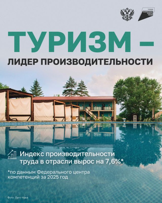 Где лучшая производительность? У нас в туризме