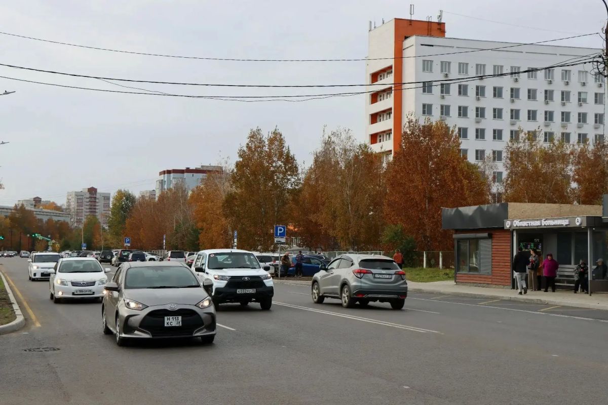 В областном центре обновили подъезды к больнице и роддому