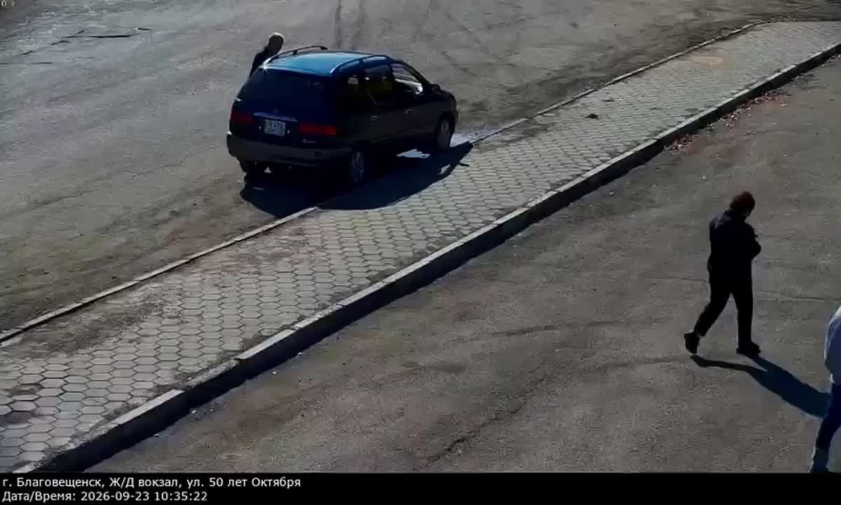 Порядок на привокзальной площади: в Благовещенске установили камеру против автохамов