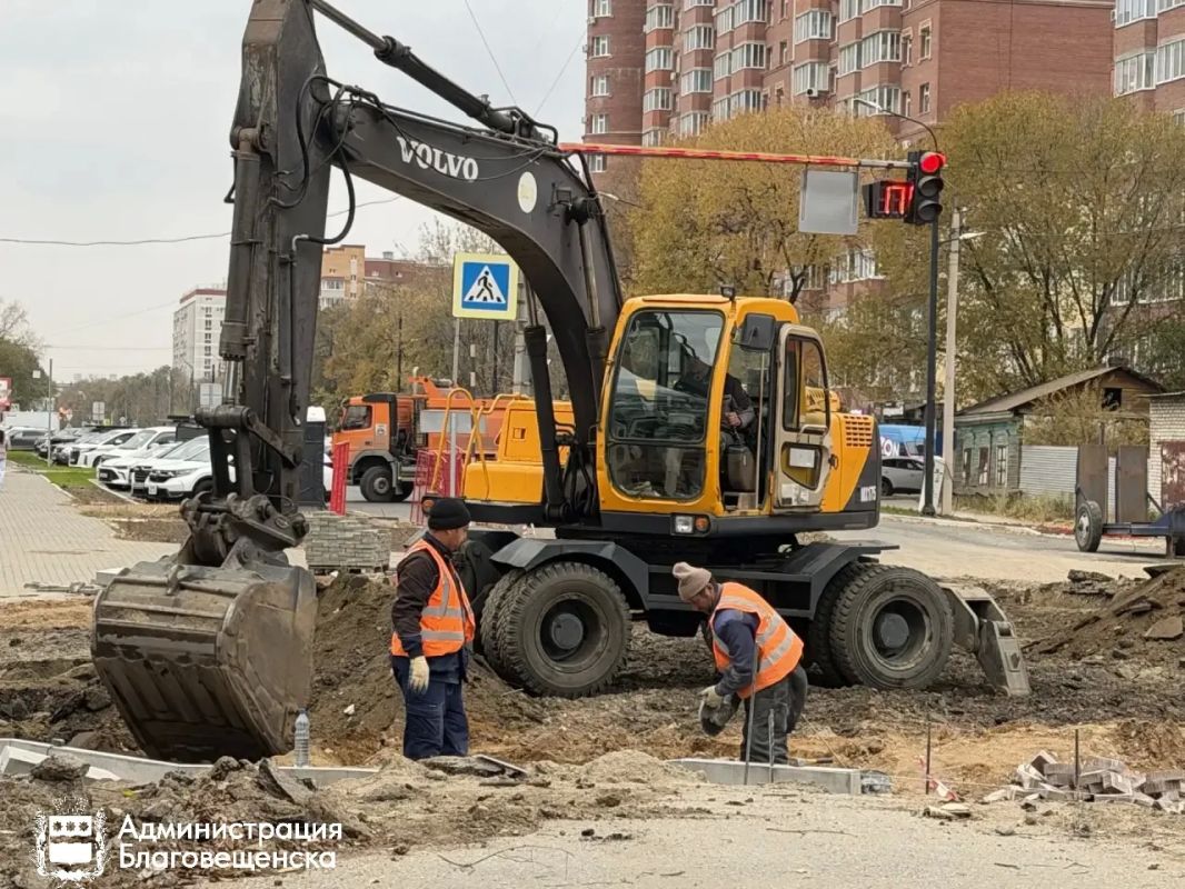 В Благовещенске начали ремонт ещё одного участка улицы Октябрьской в рамках президентского нацпроекта «Инфраструктура для жизни» В Благовещенске начали ремонт ещё одного участка улицы Октябрьской в рамках президентского нацпроекта «Инфраструктура для жизни»