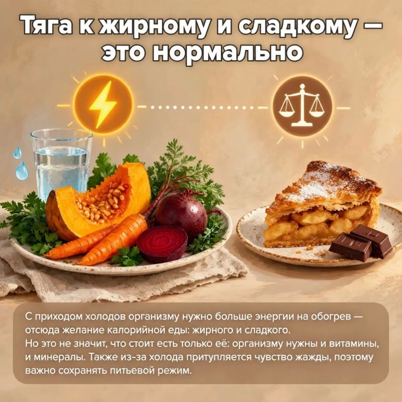 Чем холоднее снаружи, тем слаще внутри