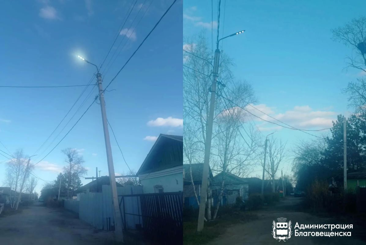 Сотрудники ГСТК обновляют городское освещение