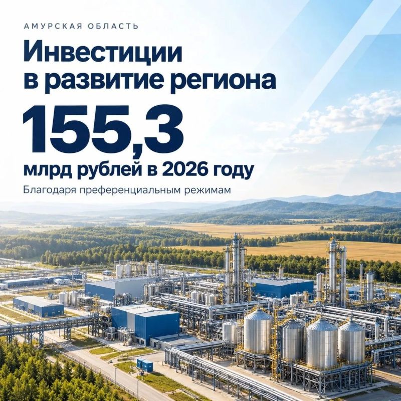 Приамурье сохраняет позиции среди лидеров по привлечению инвестиций