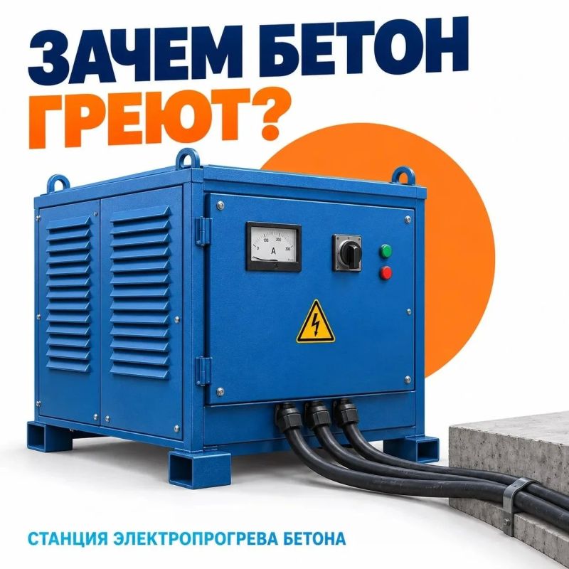 Зачем бетон греют?. На стройке в холодную погоду утепляют даже будущие стены