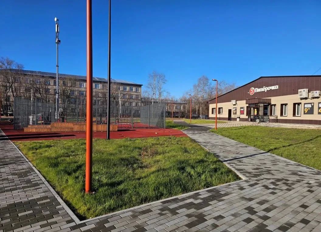 В Свободном завершают благоустройство общественного пространства в районе переулка Механического В Свободном завершают благоустройство общественного пространства в районе переулка Механического