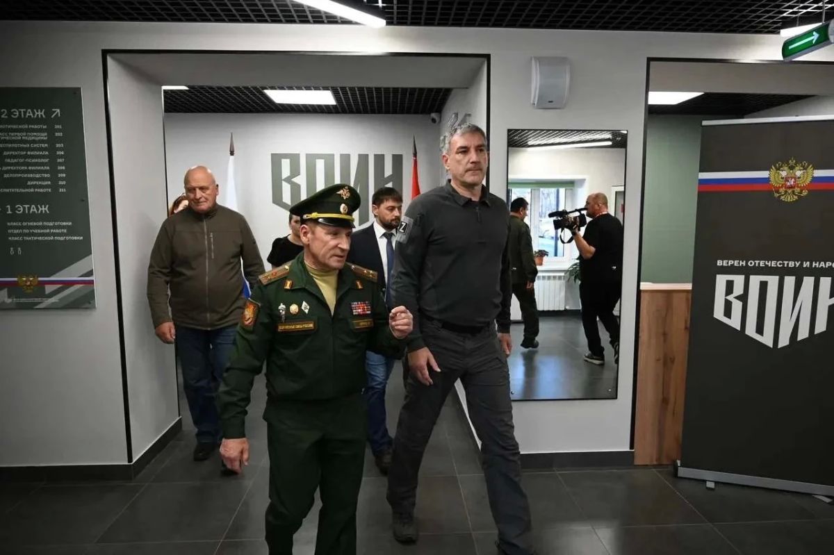 Губернатор поручил расширить территорию Центра «ВОИН» Губернатор поручил расширить территорию Центра «ВОИН»