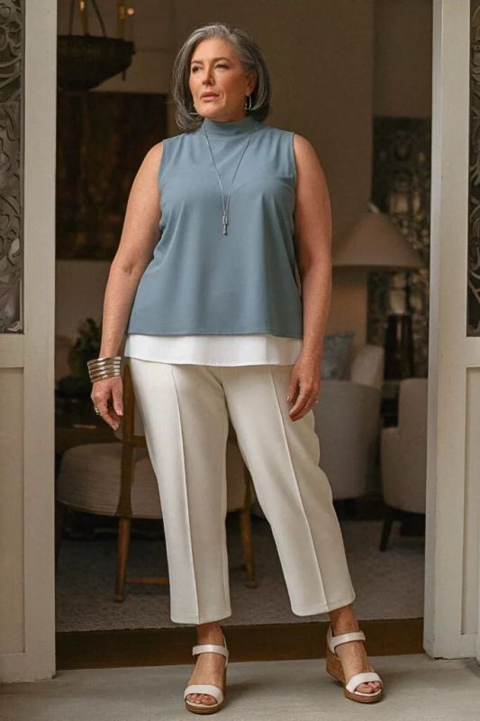 Стиль и шик для дам 60+: как одеваться с уверенностью и элегантностью