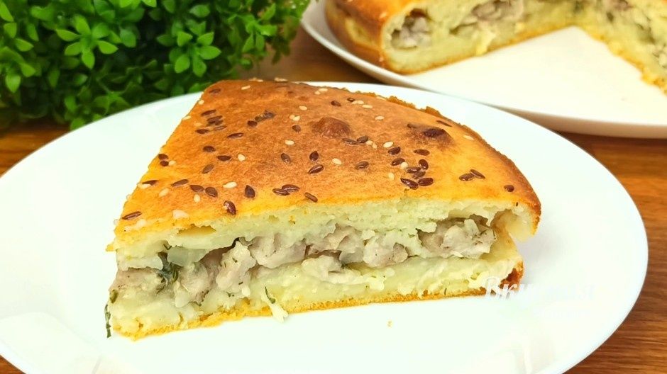 Пирог, который покорит сердца: быстрый рецепт с любой начинкой