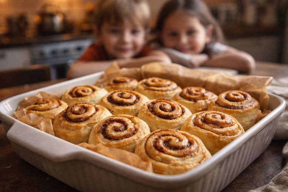 Булочки с корицей без замеса: уютный тренд 2026 года